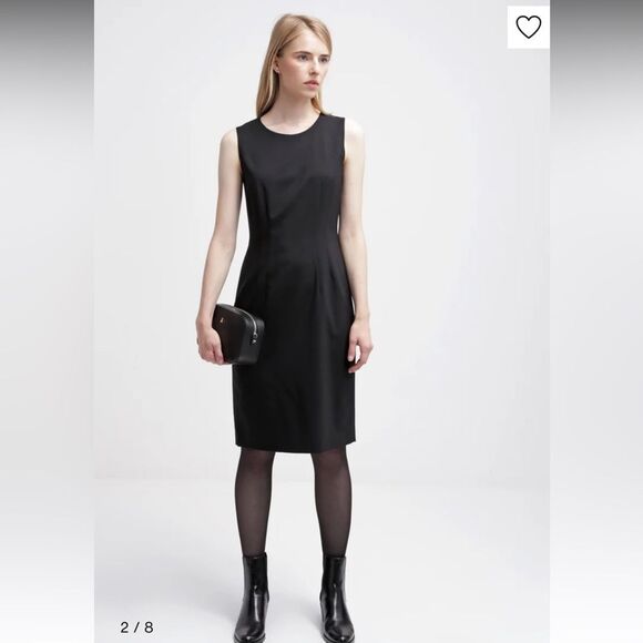 St. Emile ESTHER little black career dress made in Hungary - Picture 2 of 15